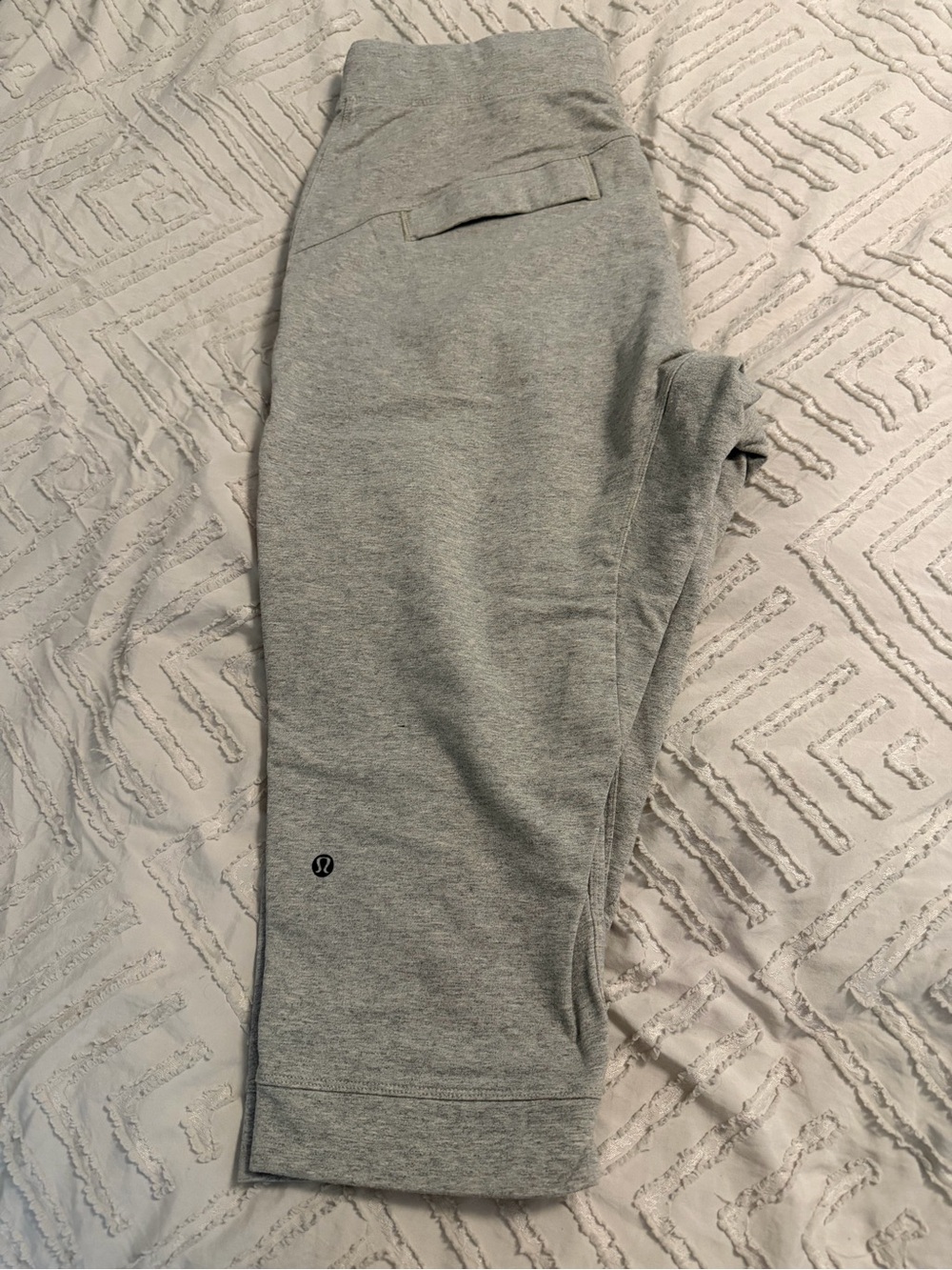 lululemon athletica Men's Light Gray Jogger Sweatpants